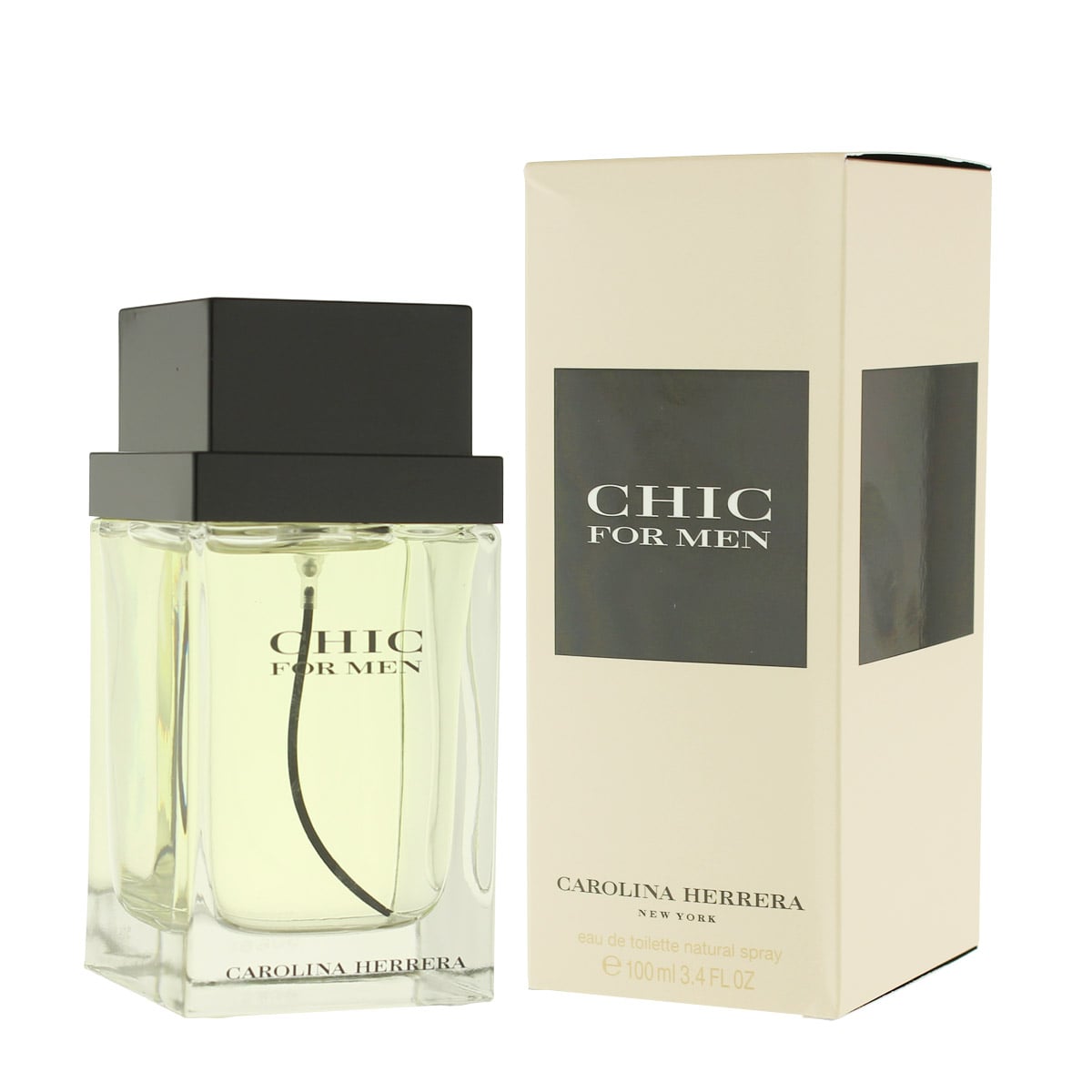 Carolina Herrera Chic for Men EDT – стильный древесно-цитрусовый
